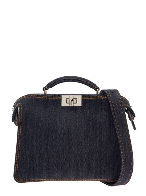 fendi selleria vs peekaboo|fendi denim peekaboo.